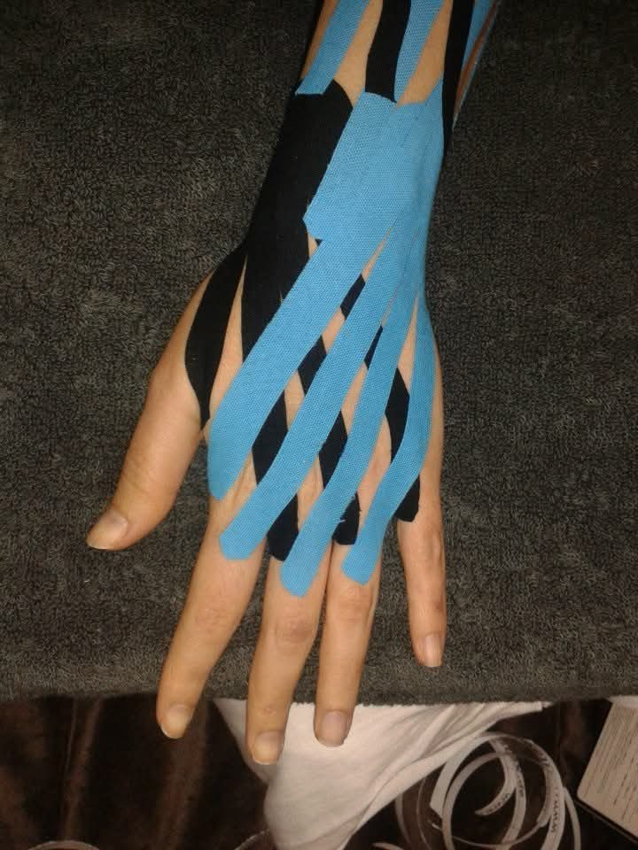 Kinezio taping - stopala