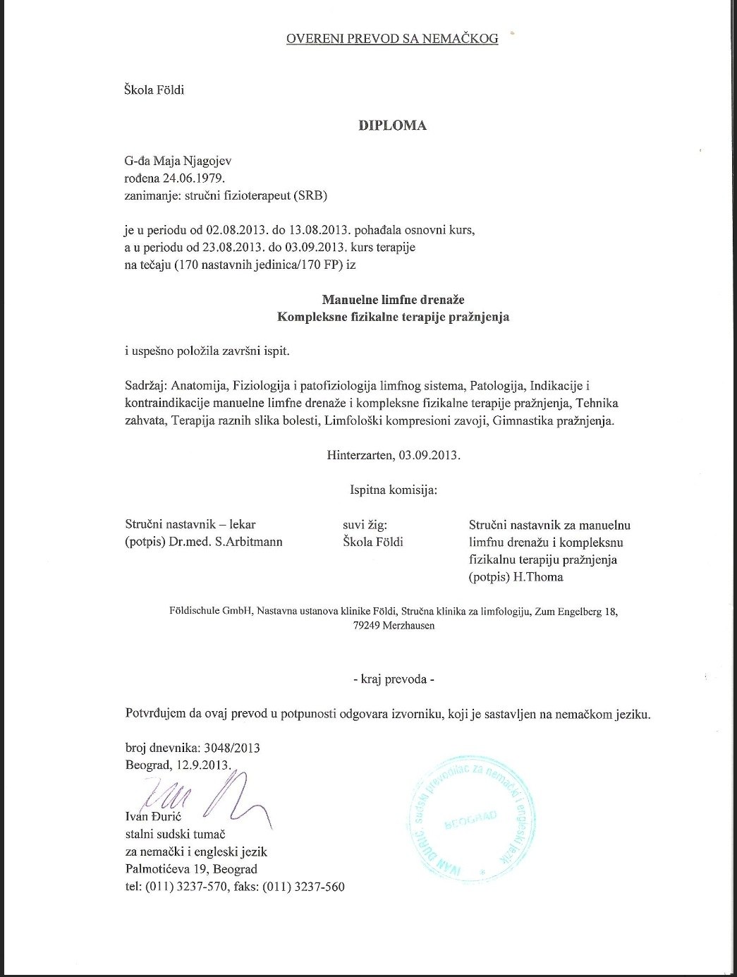 Overeni sudski prevod sertifikata sa nemačkog jezika